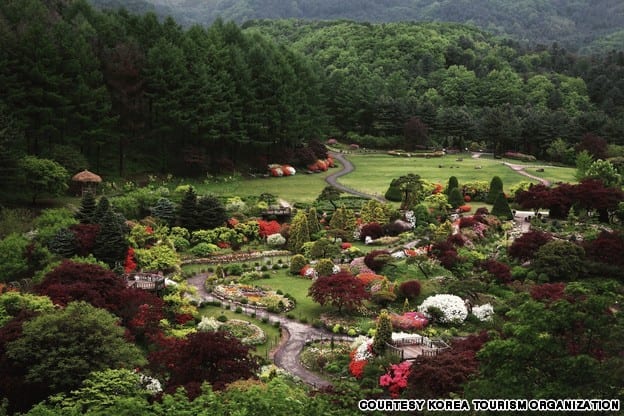 50 thắng cảnh nổi tiếng ở Hàn Quốc: Vườn Yên Tĩnh