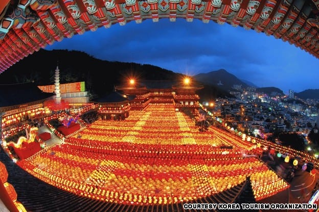 50 thắng cảnh nổi tiếng ở Hàn Quốc: chùa Samgwang