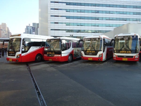 Các bến xe bus liên tỉnh ở thủ đô Seoul