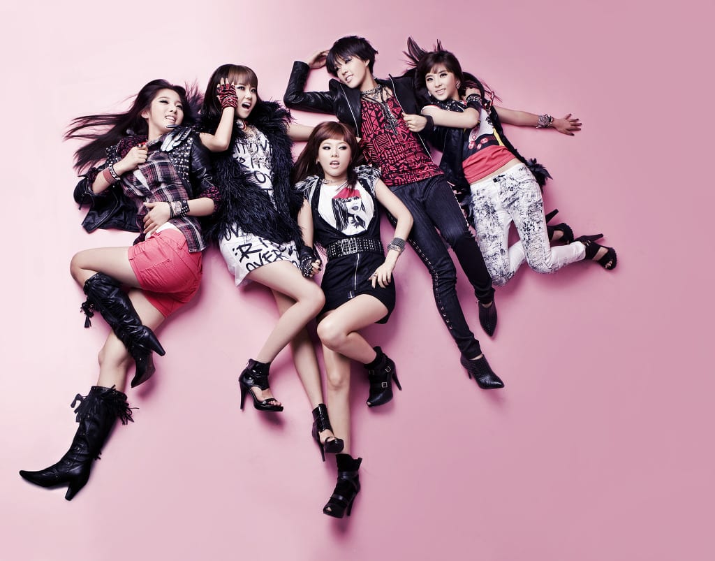 Nhóm nhạc nữ 4Minute của Công ty giải trí Cube