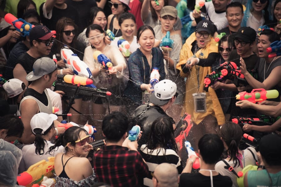 Lễ hội súng phun nước Sinchon