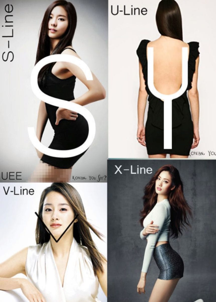Tiêu chuẩn cái đẹp của người Hàn Quốc