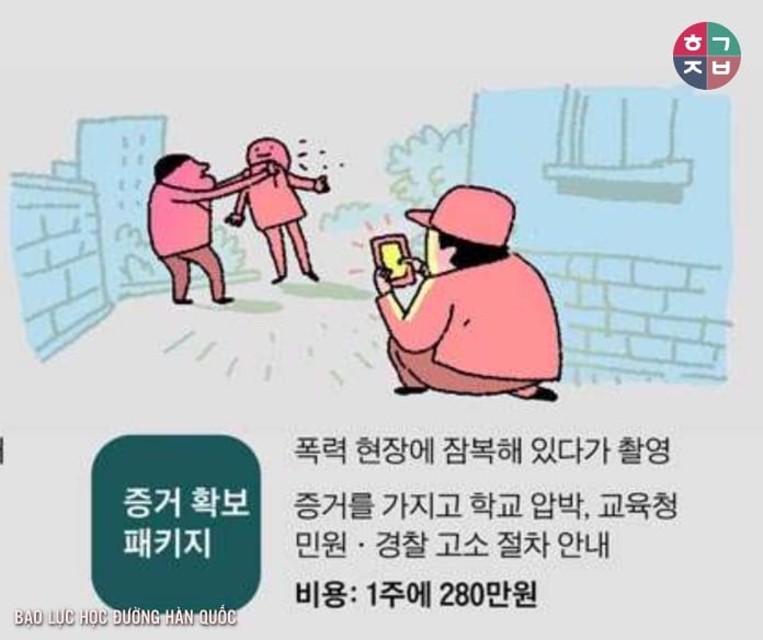 Ông chú đáng sợ - Dịch vụ ngăn chặn  bạo lực học đường có một không hai ở Hàn Quốc