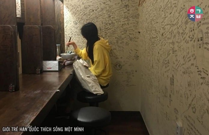 Giới trẻ Hàn Quốc thích sống một mình