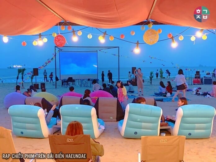 Rạp chiếu phim trên bãi biển Haeundae