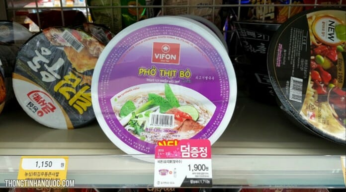 Ẩm thực Việt tấn công các siêu thị Hàn
