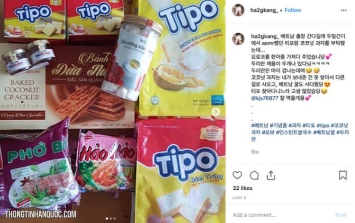 Giới trẻ Hàn Quốc tự dưng nghiện bánh Việt Nam