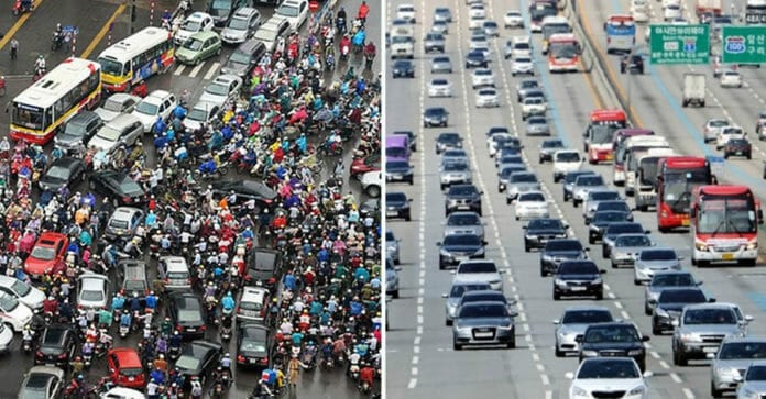 8 Điều cần biết về giao thông & văn hoá đi xe ôtô của người Hàn Quốc