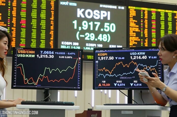 Hàn Quốc trở thành thị trường chứng khoán tệ nhất thế giới