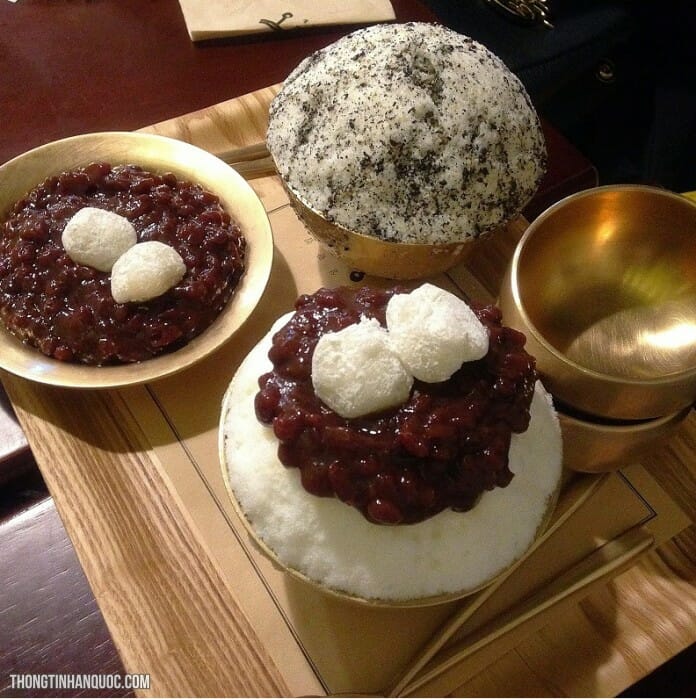 Bingsu - Những món chè đá bào nhất định phải thử trong mùa hè ở Hàn Quốc