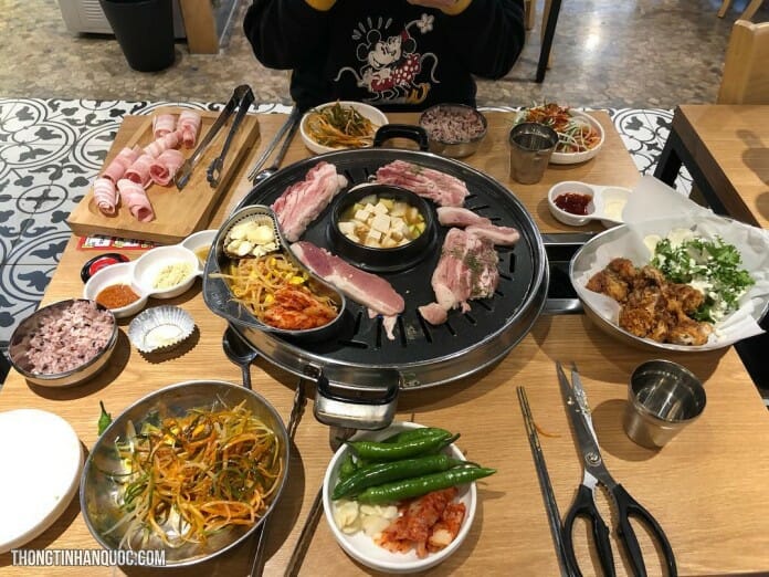 Quán buffet thịt nướng ngon nhất Hongdae