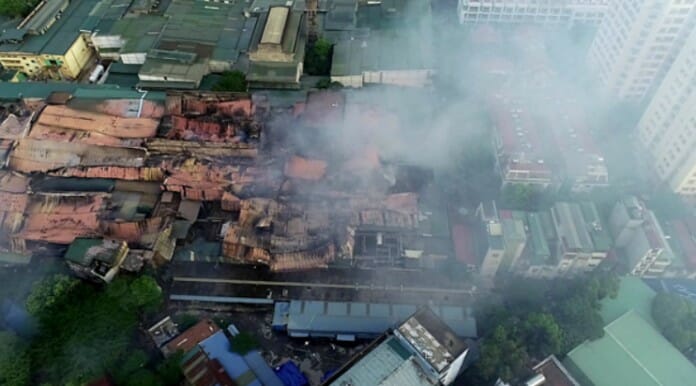 Báo Hàn Quốc đăng tải về nguy cơ ô nhiễm thuỷ ngân sau vụ cháy ở công ty Rạng Đông (Hà Nội)