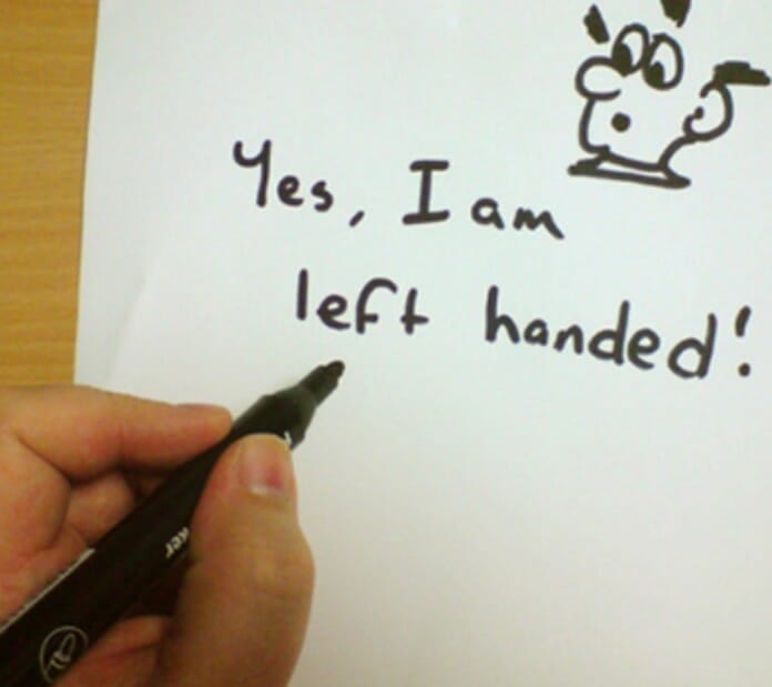Hôm nay chính là ngày Quốc tế dành riêng cho những người thuận tay trái
