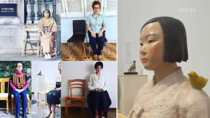 Nghệ sĩ quốc tế ủng hộ Hàn Quốc: Tôi cũng là thiếu nữ hoà bình