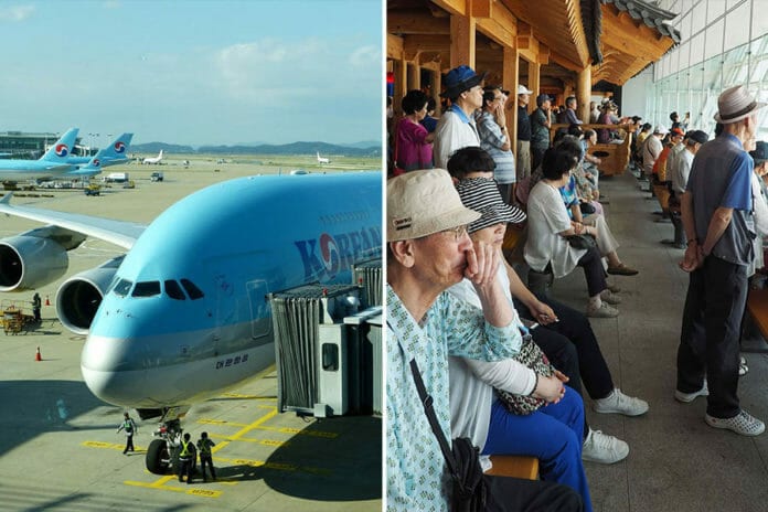 Người cao tuổi Hàn Quốc thích đi “nghỉ mát” ở sân bay Incheon