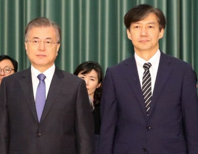 Nữ nghị sĩ Hàn Quốc cắt tóc phản đối quyết định bổ nhiệm Bộ trưởng Bộ tư pháp của tổng thống