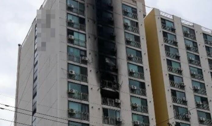 Đốt nhà mẹ đẻ ngay trong ngày lễ Chuseok làm 200 người trong chung cư chạy nạn