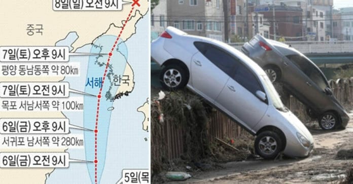 Bão Lingling gây thiệt hại về người ở Hàn Quốc