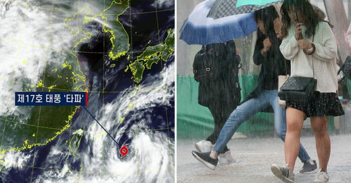 Hàn Quốc tiếp tục bị đón bão Tapah