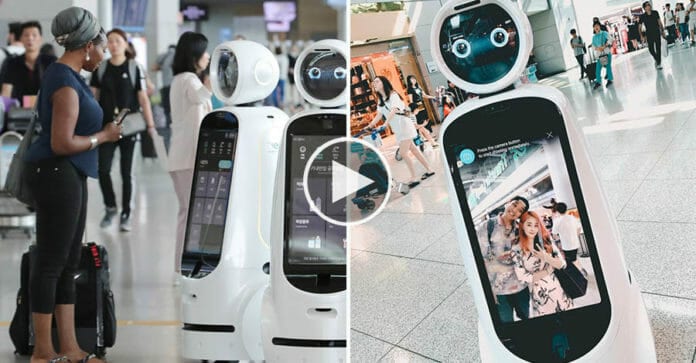 Cùng tìm hiểu về chú robot thông minh Air Star ở sân bay Incheon