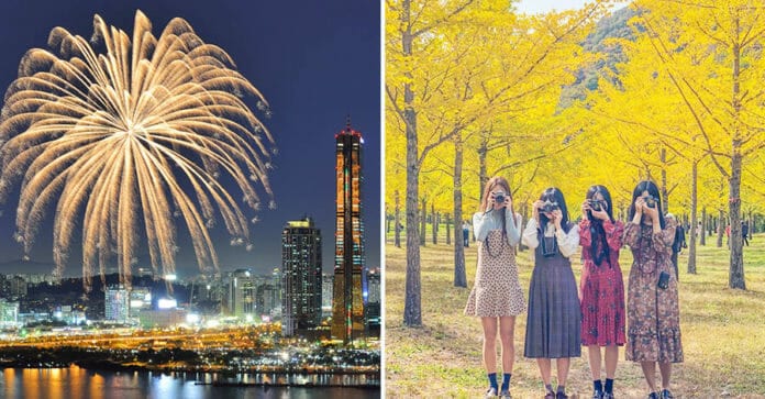 Du lịch Hàn Quốc trong tháng 10 – Thông tin về các lễ hội và sự kiện mùa thu