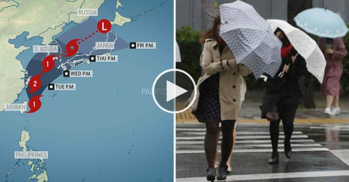 Hàn Quốc tiếp tục đón bão… mùa thu Mitag, toàn quốc có mưa trong 2 ngày
