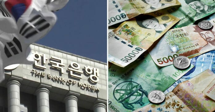 Ngân hàng Trung ương Hàn Quốc bán ròng gần 4 tỉ USD để bình ổn thị trường