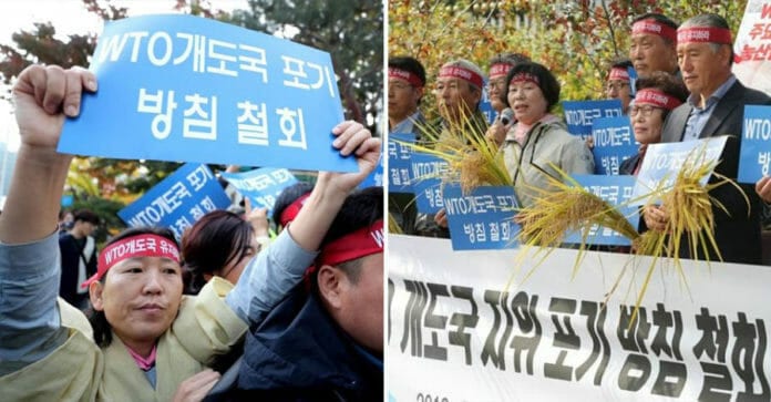 Hàn Quốc từ bỏ vị thế “quốc gia đang phát triển” trong WTO