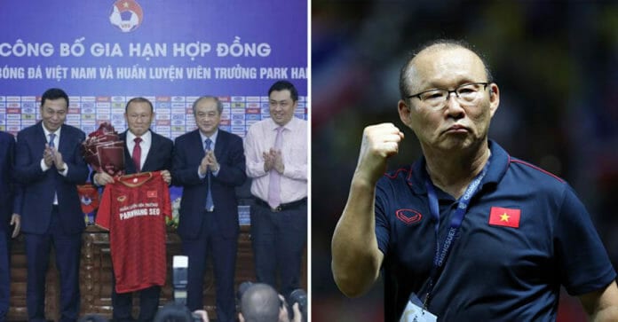 HLV Park Hang Seo chính thức gia hạn hợp đồng với Liên đoàn Bóng đá Việt Nam