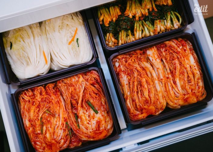 Tủ lạnh bảo quản kimchi, một trong những công nghệ ưu tú nhất của Hàn Quốc.