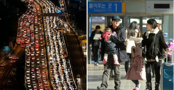 Người dân Hàn Quốc tất bật về nghỉ lễ Tết Nguyên Đán, mất 6 tiếng từ Seoul xuống Busan