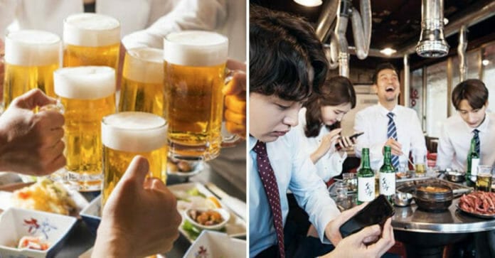 Văn hóa ép uống rượu ở Việt Nam & Hàn Quốc – Bản lĩnh của bạn là từ chối hay nhậu tới bến?