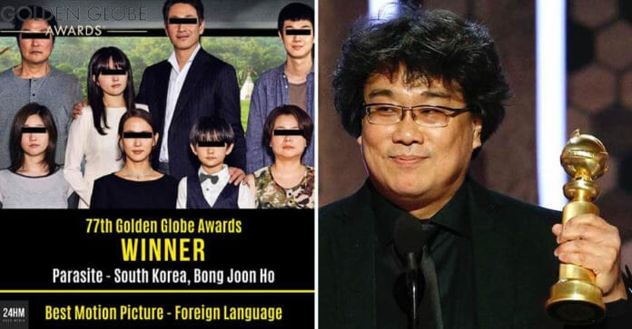 Ký Sinh Trùng - Bộ phim đầu tiên của điện ảnh Hàn Quốc đoạt Quả cầu vàng, chờ Oscar 2020