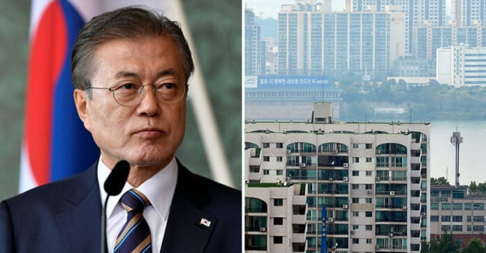 Dưới thời Moon Jae In giá bất động sản ở Seoul tăng phi mã trên 50%, luật không theo kịp!