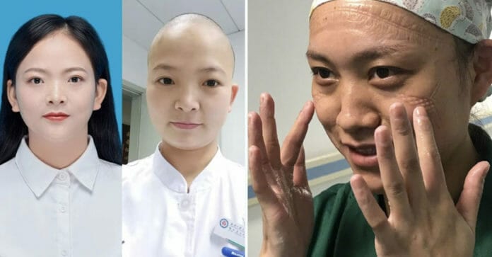 Hình ảnh những bác sĩ Trung Quốc tuyến đầu chiến đấu với dịch Virus Corona gây xúc động