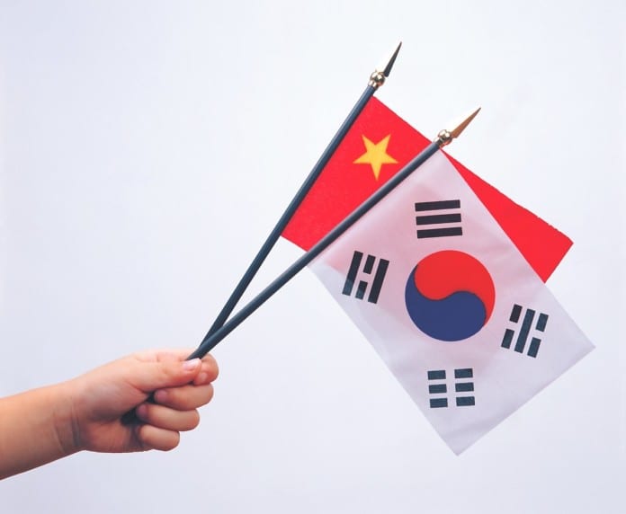 Kết quả hình ảnh cho 한국과 중국