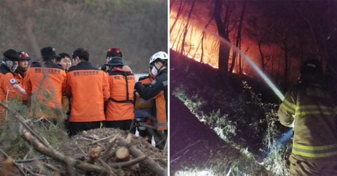 Ulsan đã tìm thấy thi thể phi công mất tích trong vụ cháy rừng