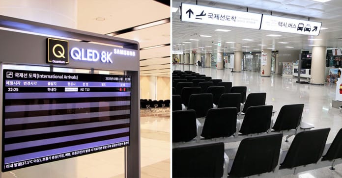 Virus Vũ Hán: Sân bay Jeju đìu hiu, mọi chuyến bay quốc tế đều bị hủy bỏ
