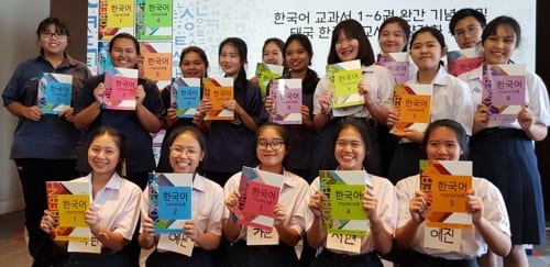 한국어 학습인구 가장 많은 태국서 '전용교과서' 6권 완성