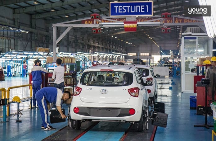 Huyndai Việt Nam lần đầu tiên vượt Toyota về doanh số bán hàng