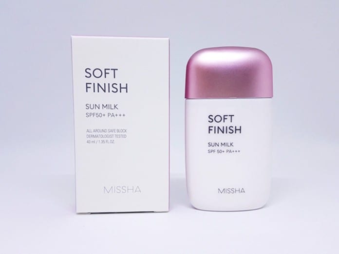 Kem chống nắng All-around Safe Block Soft Finish Sun Milk - Missha ...