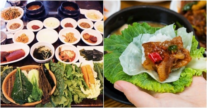 Khám phá các loại rau cuốn đặc trưng của xứ Hàn