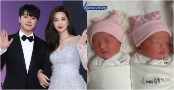 Bà mẹ trẻ nhất K-Pop tiết lộ tăng 28kg khi mang thai cặp công chúa song sinh