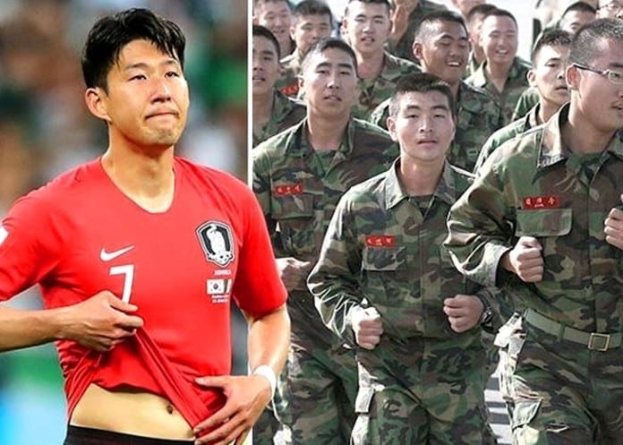 Ngôi sao bóng đá Son Heung Min lặng lẽ nhập ngũ ngày 20/04