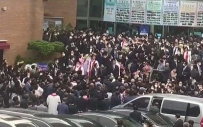 Đang “nóng” vì dịch bệnh, Nhà thờ tại Incheon vẫn tổ chức sự kiện tập trung hàng ngàn người