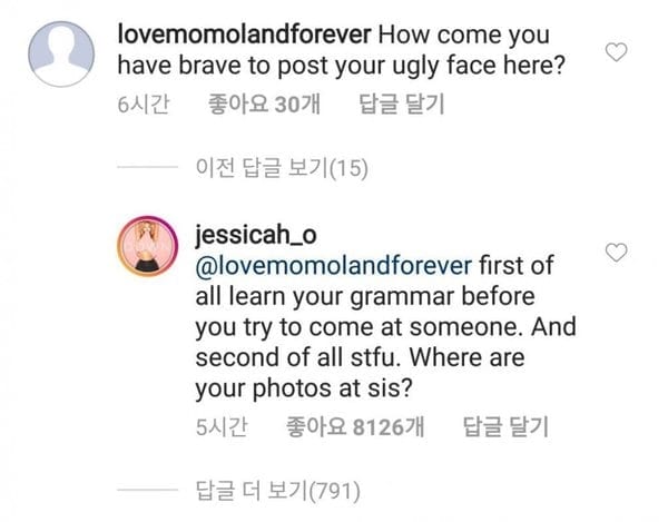 Jessi đanh đá đáp trả fan chê khuôn mặt của người bạn thân Hyun Ah.