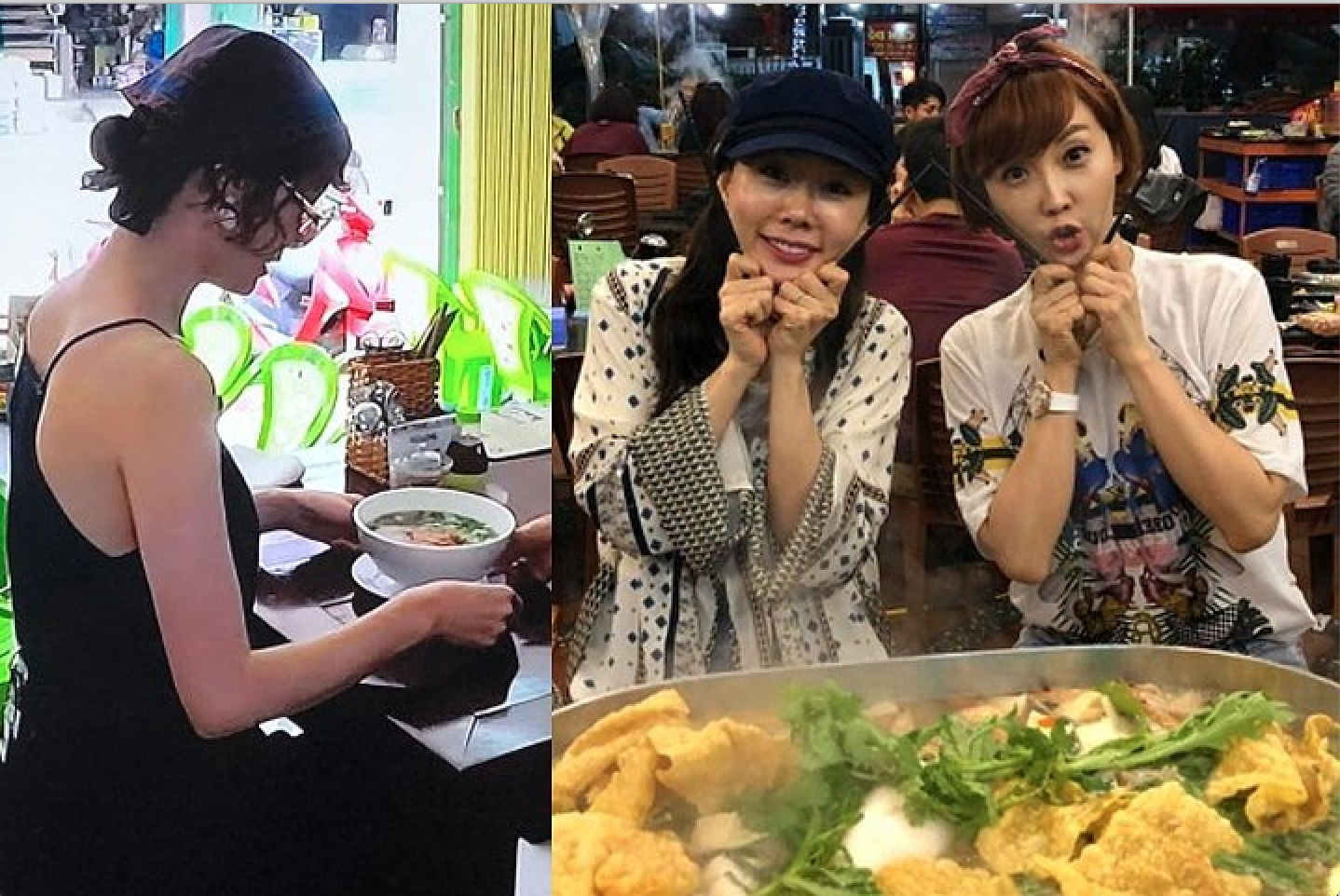Chi phí sinh hoạt tại Việt Nam: Hình ảnh người Hàn Quốc trong quán ăn Hàn ở Việt Nam.