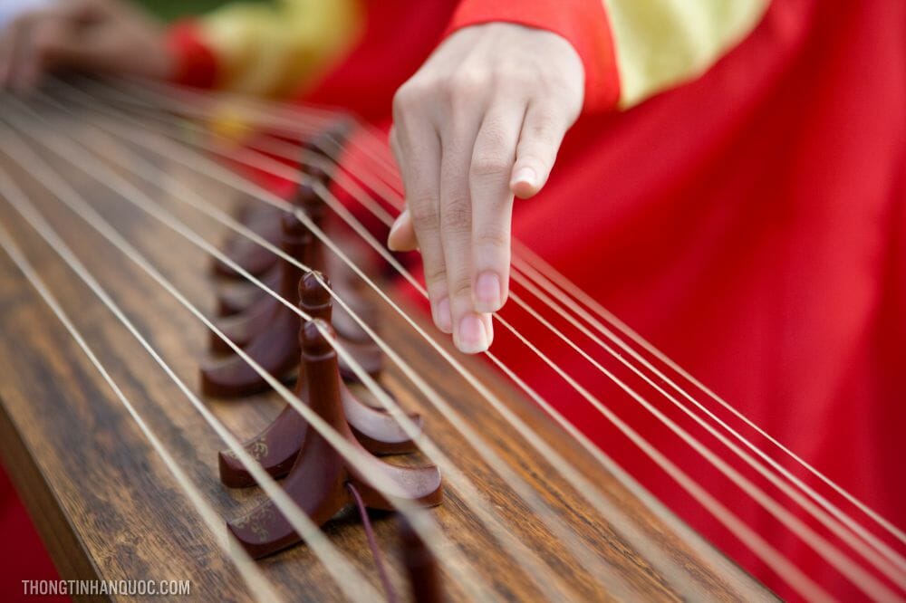 Nhạc cụ truyền thống, Gayageum - Đặc trưng văn hóa của Hàn Quốc