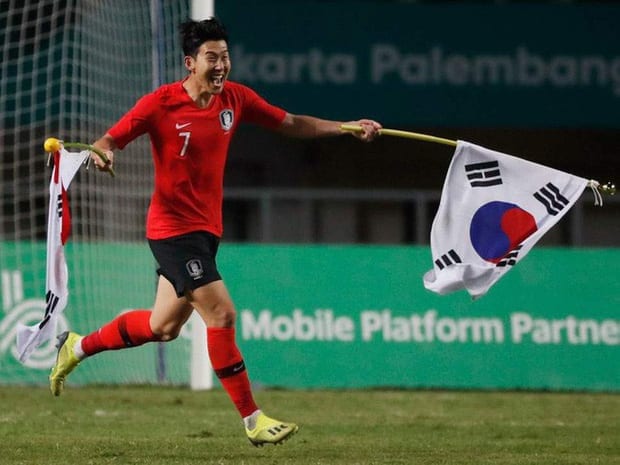 Nghĩa vụ quân sự ở Hàn Quốc - Cầu thủ Son Heung Min