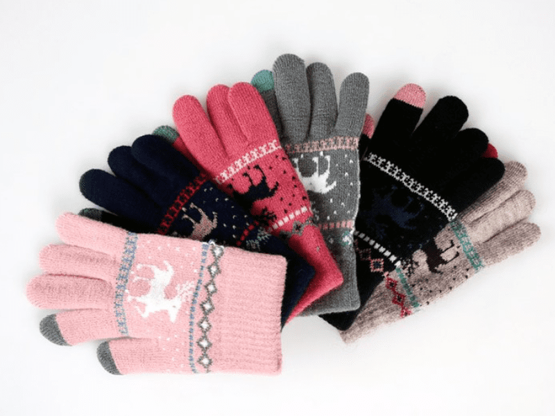 Mùa đông Hàn Quốc & Những vật dùng cần thiết - Găng tay len